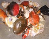 Foto langkah ke 1 dari resep Kepiting santan kuning.