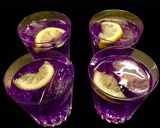 A picture of step 1 of Butterfly Pea Flower Tea Lemonade.