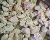 Cukkinis csirkeragu recept fázis 1 fotója