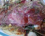 Foto del paso 2 de la receta: Cabeza de cerdo al horno asado en su propio jugo y verduras con patata
