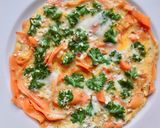 Hình bước làm 3 của món 💚 Trứng Gà Chiên Cà Rốt (Vegetarian)