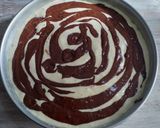 Foto del paso 4 de la receta: Bizcocho marmolado de naranja
