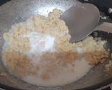 A picture of step 6 of Sabudana Sheera.