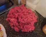 A picture of step 1 of Mixed Meat, Ham, and Cheese Lasagna.