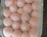 A picture of step 11 of Minnie Strawberry rasgulla boiled.