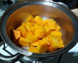 Foto del paso 1 de la receta: Puré de calabaza con huevo