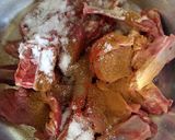 A picture of step 2 of Spiced Goat Soup.