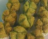 Foto langkah ke 8 dari resep Bolu kukus mekar pandan eggless no mixer.