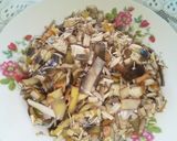 Foto langkah ke 1 dari resep Tumis Pedas Jantung Pisang Ikan Asin.