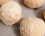 Une image de l'étape 7 de Arancini Di Mozzarella.