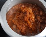 A picture of step 3 of Rajma Chawal.
