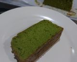 Foto langkah ke 3 dari resep Bolu Panggang Greentea 2 Telur.