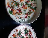 A picture of step 1 of Bread Dahi vada.