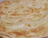 A picture of step 8 of Lacha pratha 🍽️.