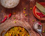 ""গোবিন্দভোগ চাল দিয়ে পেঁপে ঘন্ট"" (gobindobhog chal diye pepe ghonto recipe in Bengali) রেসিপির ধাপ 6 ছবি