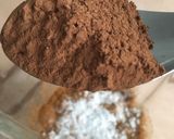 Foto del paso 3 de la receta: Panqué de cacao, avena y Stevia. 🍞