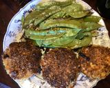 A picture of step 6 of California Farm Eggplant and Snowpeas in Bacon.