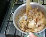 A picture of step 1 of Aloo chicken 🐓.