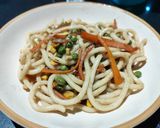 Une image de l'étape 5 de Yakiudon aux petits légumes.