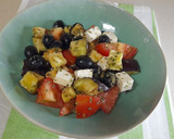 Foto del paso 2 de la receta: Ensalada griega con berenjena