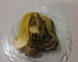 Foto langkah ke 2 dari resep Telur Puyuh Sayur Asin Kecap.