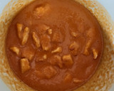 Foto del paso 5 de la receta: Dados de pavo en salsa vizcaína suave