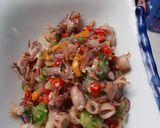 Foto langkah ke 4 dari resep Cumi asin sambal matah.