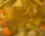 Фото кроку 1 до Овощной крем-суп с морепродуктами.