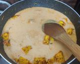 A picture of step 8 of Shahi paneer.