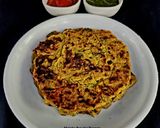 A picture of step 4 of Quinoa Flour Mix Veg Chilla.