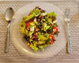 Foto del paso 6 de la receta: Ensalada súper colorida con jamón crudo!🥬