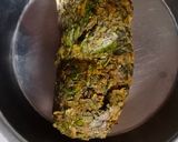 अळू वडी (alu vadi recipe in marathi) रेसिपी स्टेप 3 फोटो 