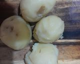 A picture of step 1 of Veg Seekh Kebab.