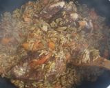 A picture of step 10 of Mediterranean Chicken Orzo.