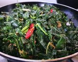Foto langkah ke 2 dari resep Tumis daun pepaya.