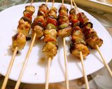 A picture of step 6 of Shashlik sticks😍.