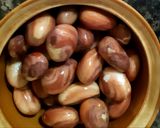 รูปขั้นตอนการทำที่ 2 ของ มะเขือยาวผัด #เมล็ดขนุน มิโซะ 🍆 #JackfruitSeeds Miso Stirfried