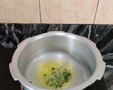 A picture of step 3 of Samak chawal khichdi.