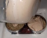 A picture of step 4 of Cranberry cream chesse chocolate dessert.