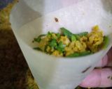 A picture of step 9 of Keema samosey.