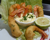 Foto del paso 7 de la receta: Langostinos en gabardina