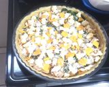 Foto del paso 4 de la receta: Quiche de jamón y champiñones