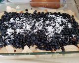 A picture of step 4 of Blueberry Bread Pudding.