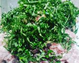 Hình bước làm 1 của món Chả lá lốt