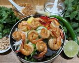Une image de l'étape 4 de 🥗Salade thaï aux crevettes/ananas.
