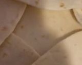 A picture of step 3 of Homemade crunch wraps.