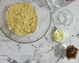A picture of step 6 of Sarson ka saag with Makai ki roti.