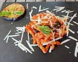 Foto del passaggio 4 della ricetta Busiàta al sugo di melanzane