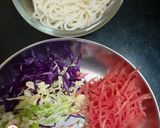 A picture of step 1 of Lettuce Wrap.