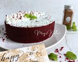 Foto langkah ke 9 dari resep Red Velvet 1 Telur.